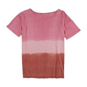 Mouchette Womens Tie Dye Basic T-Shirt, NWT